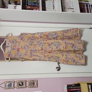 J Crew floral maxi dress sz 12